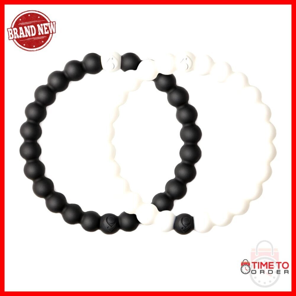 Silicone Stretch Bead Bracelet, Extra Large 7.5" Circumference, Slide-On Cuff